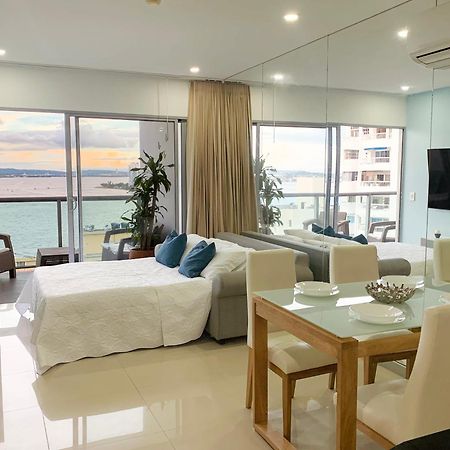 Oceanview Escape Pool, Jacuzzi & Gym In Bocagrande Apartment Cartagena Luaran gambar