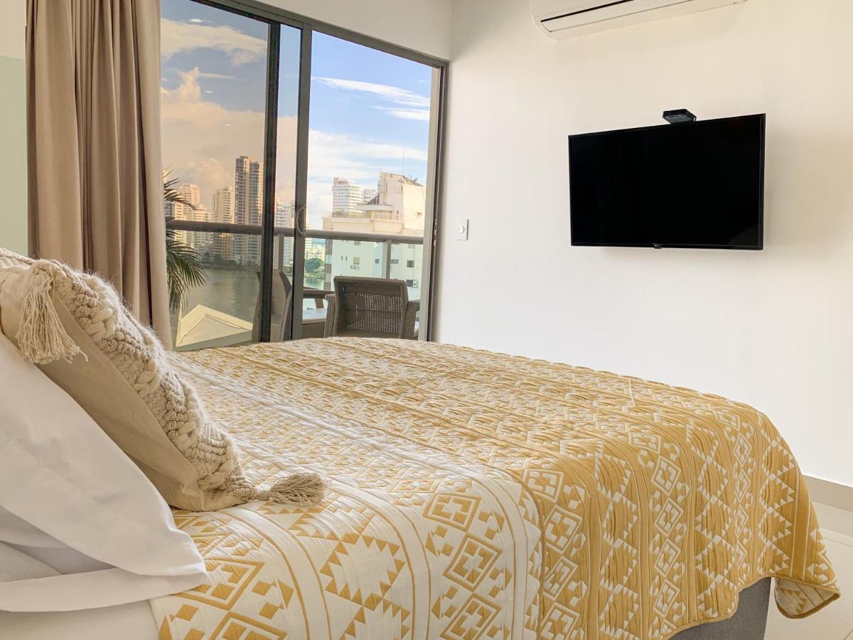 Oceanview Escape Pool, Jacuzzi & Gym In Bocagrande Apartment Cartagena Luaran gambar